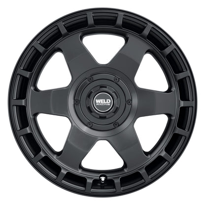 Weld Off-Road Ridge 20x9 - 8x165.1 BP - ET0 - 125.1mm CB - Satin Black Wheel