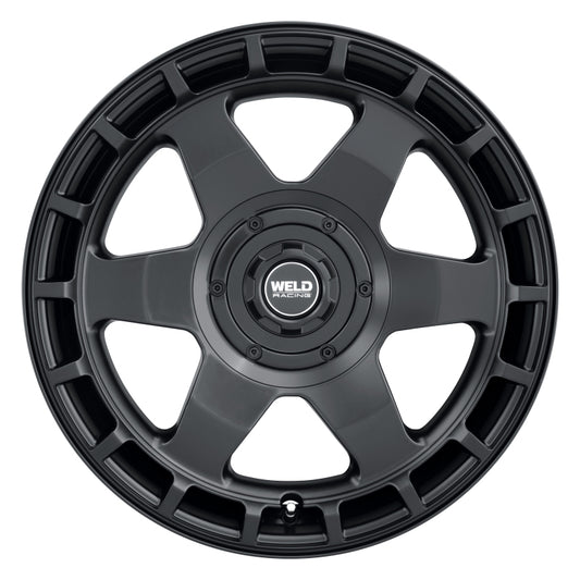 Weld Off-Road Ridge 20x9 - 5x127 / 5x139.7 BP - ET0 - 87.1mm CB - Satin Black Wheel