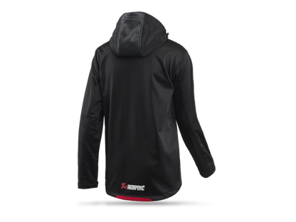 Akrapovic Mens Corpo Softshell Jacket Black - 2XL
