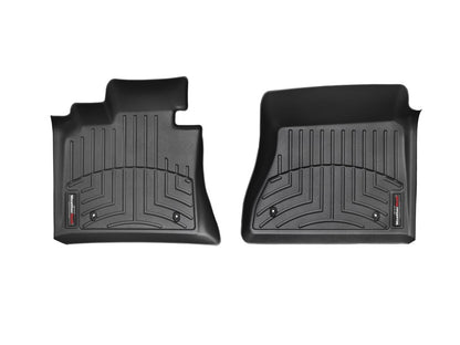 WeatherTech 14+ Mitsubishi Mirage Front FloorLiner - Black