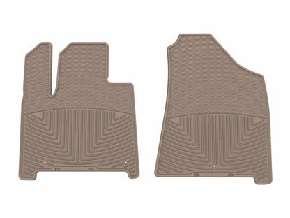 WeatherTech 24-26 Hyundai Santa Fe 1st Row Front All-Weather Floor Mats - Tan