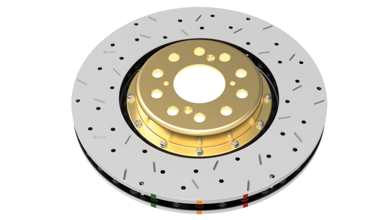 DBA 94-04 Ford Mustang (Cobra Models) Front 5000 Series Drilled & Slotted Ring