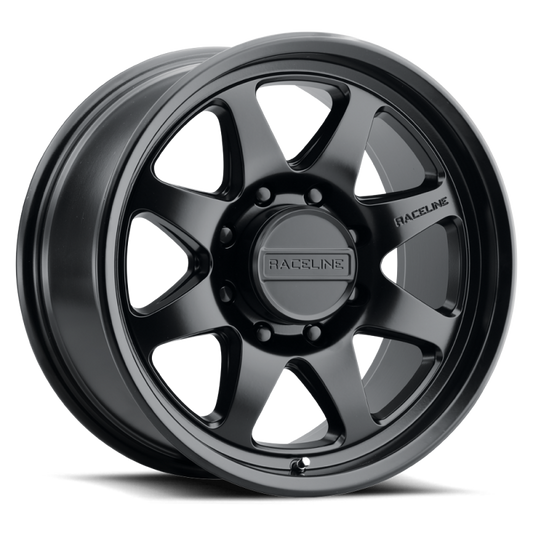 Raceline 962B Maverick 18x9in / 5x150 BP / 18mm Offset / 110.5mm Bore - Satin Black