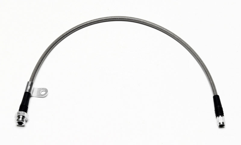 Wilwood flexline 23IN. OAL M10X1 to -3 W/BRACKET R/H
