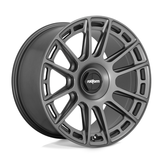 Rotiform R158 OZR Wheel 18x8.5 5x100/5x114.3 35 Offset - Matte Anthracite