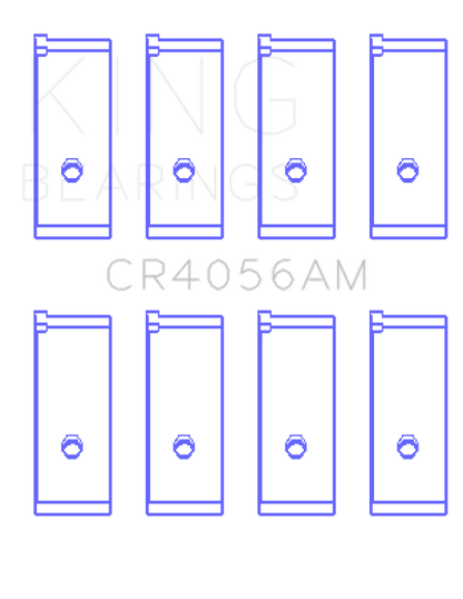 King Engine Bearings Suzuki G15A/G16A/B (Size +0.25mm) Connecting Rod Bearing Set