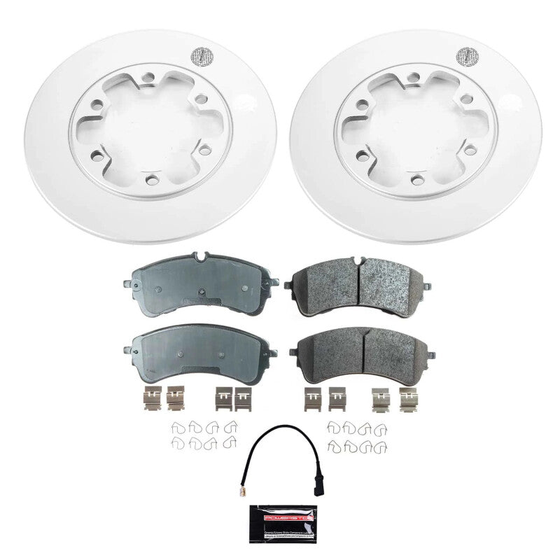 Power Stop 2020 Ford Transit-350 Rear Z17 Coated Brake Kit