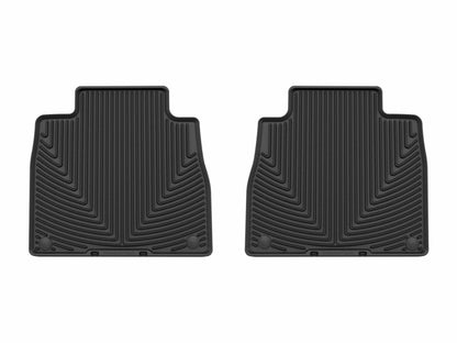 WeatherTech 20-25 Mercedes-Benz AMG GLS 63 SUV 2nd Row Rear All-Weather Floor Mats - Black