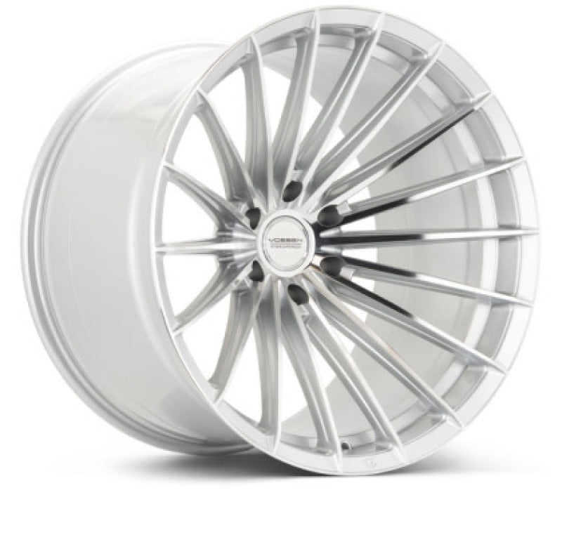 Vossen HFX-4 22x10.5 - 5x114.3 - ET32 - Deep Face - 73.1 - Silver Polished Wheel