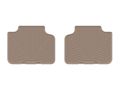 WeatherTech 16-26 BMW X1 28i / 18-26 BMW X2 28i Rear All-Weather Floor Mats - Tan