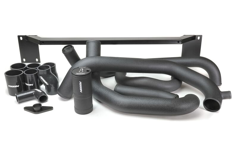 PERRIN 08-14 Subaru STI Front Mount Intercooler Boost Tube Kit - Black ...
