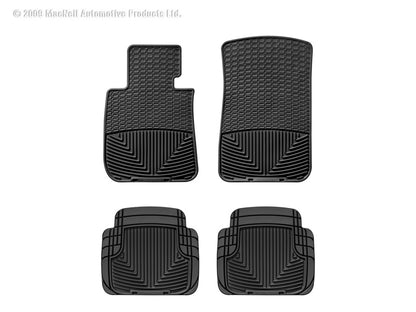 WT Rubber Mats - Rear - Blk