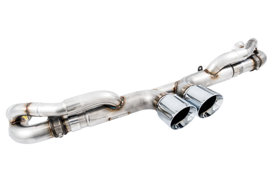 AWE Tuning Porsche 991 GT3 / RS SwitchPath Exhaust - Chrome Silver Tips