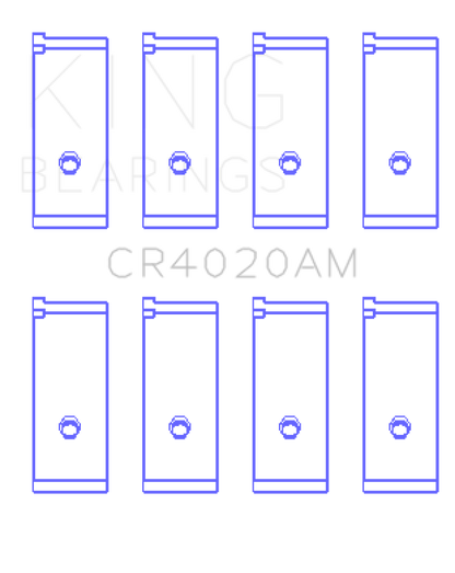 King Engine Bearings Suzuki G-13 (Size +0.25mm) Connecting Rod Bearing Set