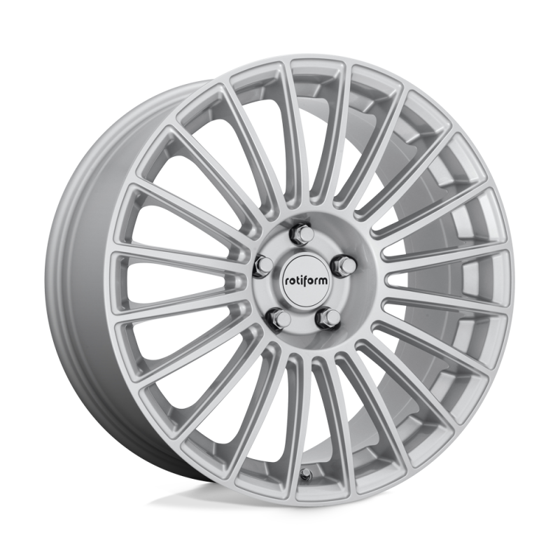 Rotiform R153 BUC Wheel 18x9.5 5x112 35 Offset - Gloss Silver