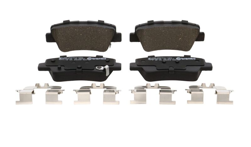 Brembo OE 21-23 Hyundai Kona/19-24 Kona Electric/19-21 Veloster Low-Met Brake Pad - Rear