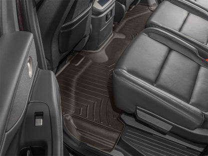 WeatherTech 25-26 Lincoln Navigator 2nd Row Rear FloorLiner 2pc - Cocoa