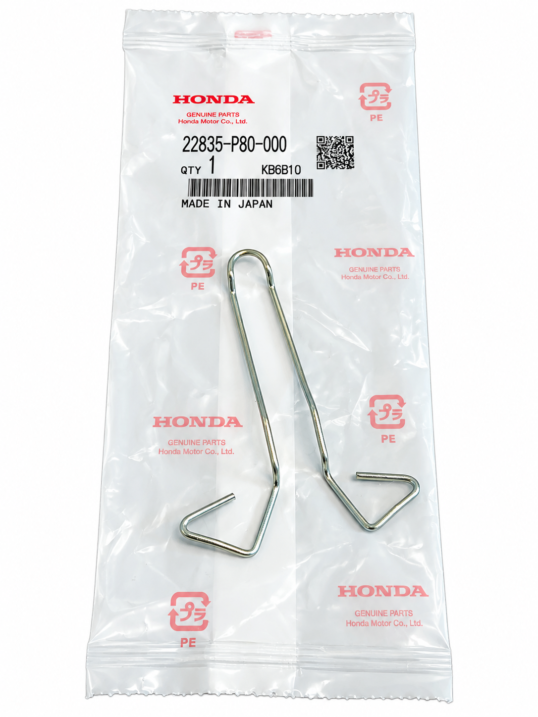 Honda - Genuine OEM Honda B-Series Clutch Release Fork Retaining Spring Clip | 22835-P80-000