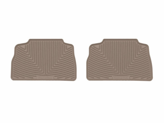 WeatherTech 20-26 BMW X6 40i 2nd Row Rear All-Weather Floor Mats - Tan