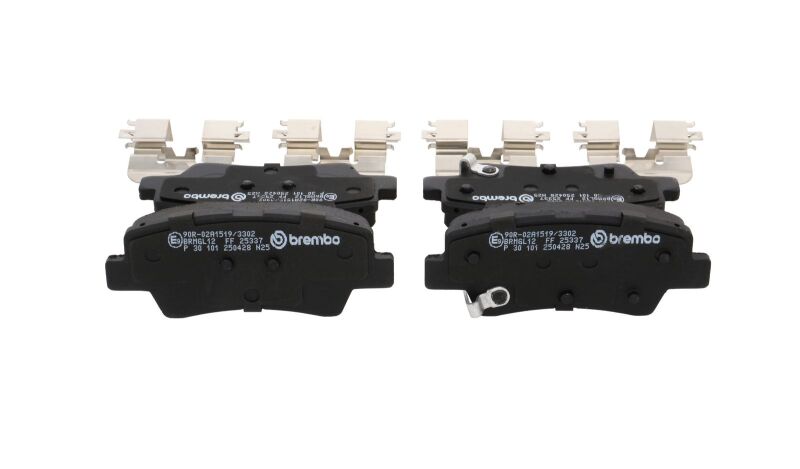 Brembo OE 21-23 Hyundai Kona/19-24 Kona Electric/19-21 Veloster Low-Met Brake Pad - Rear