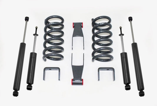 MaxTrac 98-09 Ford Ranger 2WD 6 Cyl (Non StabiliTrak) 2in/3in Lowering Coil Kit