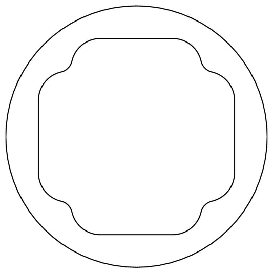 Cometic Ford 8BA/8CM Flathead V8 .060in Fiber Oil Pump Relief Nut Gasket - 1948-1953