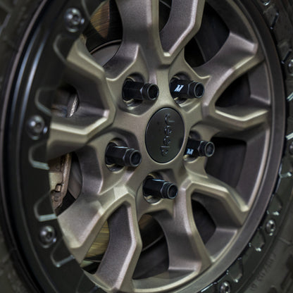 Mishimoto Steel Locking Lug Nuts M14x1.5 20pc Set Black