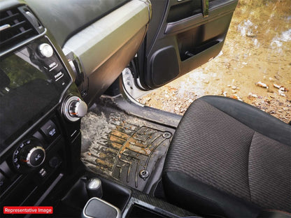WeatherTech 24-26 Polaris Ranger Crew XD 1500 1st Row FloorLiner HP - Black