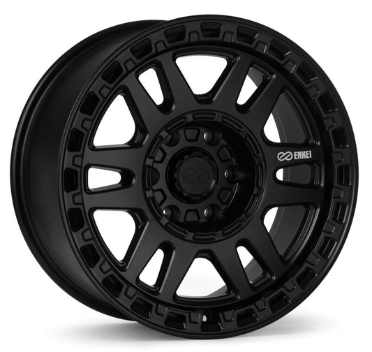 Enkei Trail-Tracker 17x8.5 / 6x135 BP / ET12 / 87.1mm Bore - Matte Black Wheel