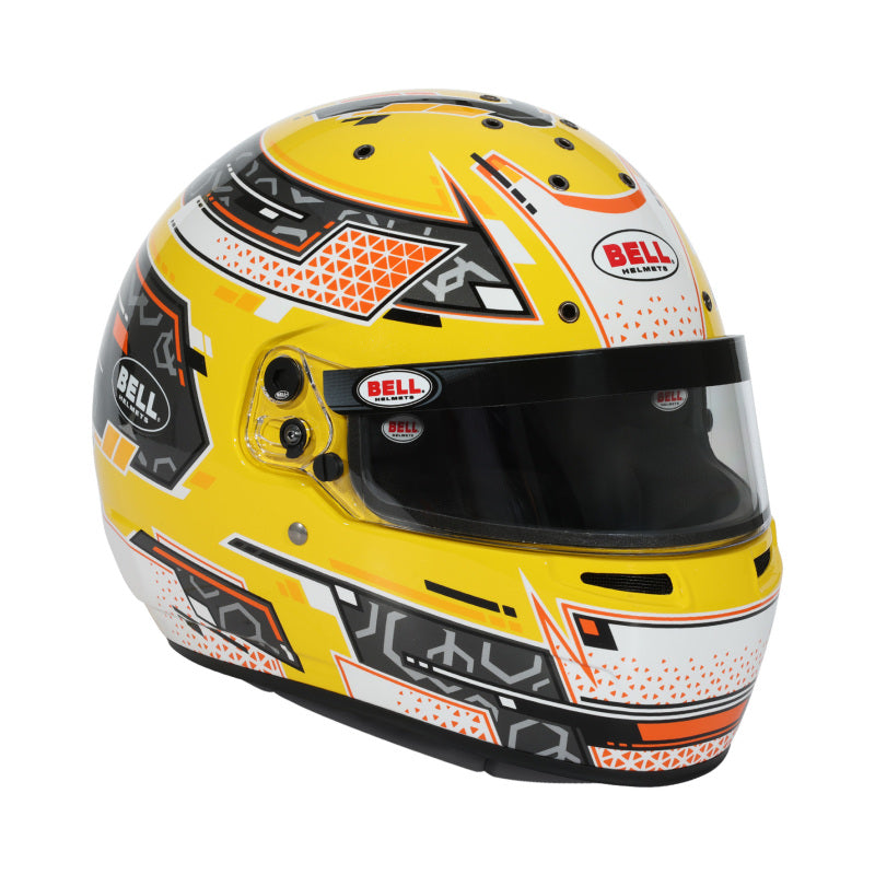 Bell Helmet Rs7-K Stamina Anthracite/Yellow Sml (57 -58) Fia8878-2024/K2025