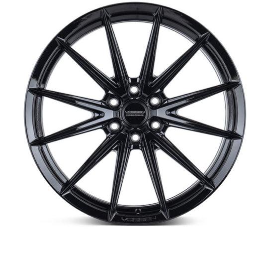 Vossen HFX-2 20x9.5 - 6x139.7 - ET30 - Deep - 106.1 - Gloss Black Wheel