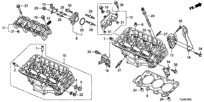 Honda - Engine Expansion Plug 10mm Sealing Bolt