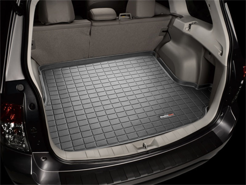 WeatherTech 2015+ Ford Mustang w/ Shaker Pro Audio System Cargo Liners - Black