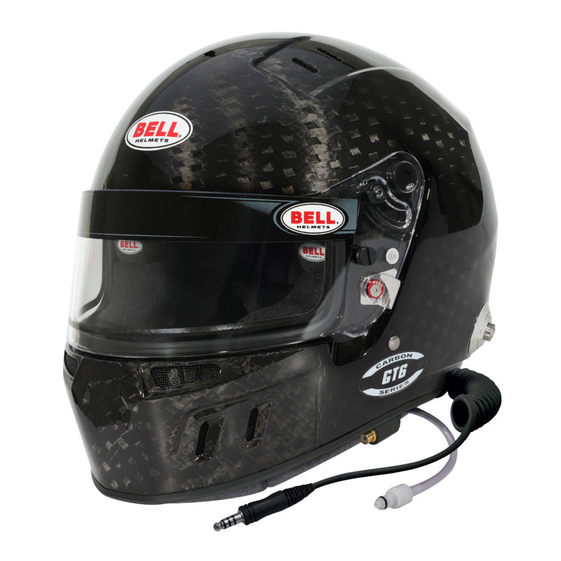 Bell Helmet Gt6 Rd Carbon-4C (Hans) 57(7 1/8) Fia8859-2024/Sa2025