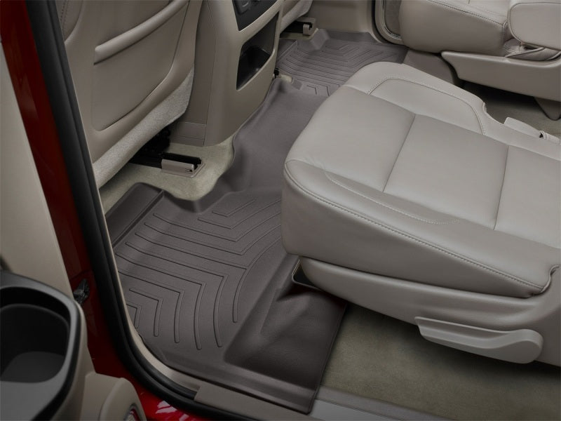 WeatherTech 24-26 Lexus TX/500h/500h+ Rear FloorLiner - Cocoa