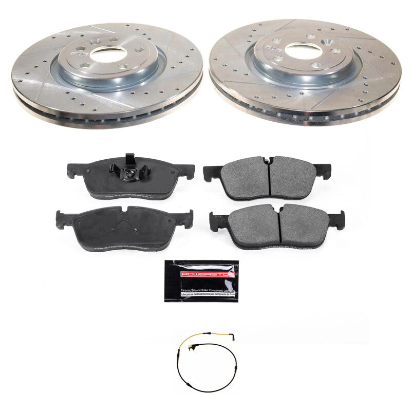 Power Stop 17-20 Jaguar F-Pace Front Z23 Evolution Brake Kit