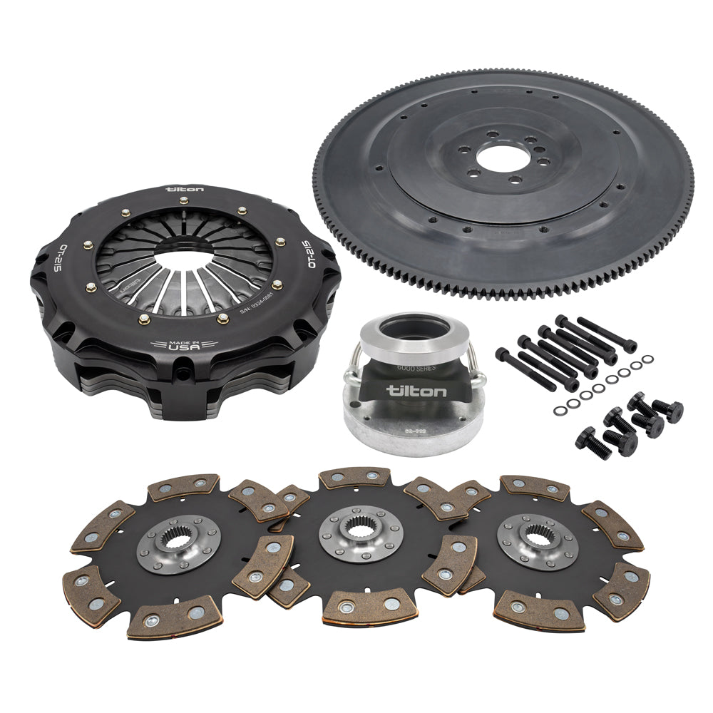 OT-215 3-DISC CERAMETALLIC CLUTCH KIT, CHEVY CAMARO GEN5 ZL1, INCLUDES HRB