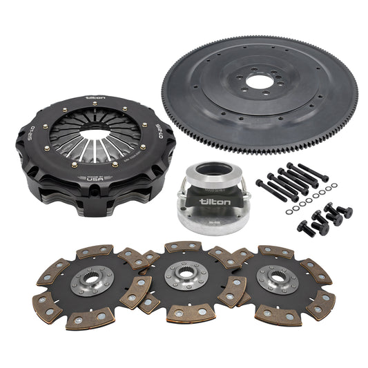 OT-215 3-DISC CERAMETALLIC CLUTCH KIT, CHEVY CORVETTE C6 (NON-ZR1), INCLUDES HRB