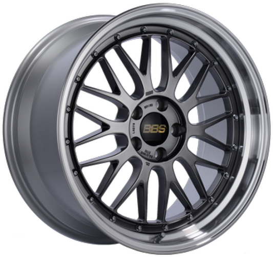 BBS LM 20X10.5 5x112 ET15 Diamond Black Wheel 80mm PFS/Clip Required