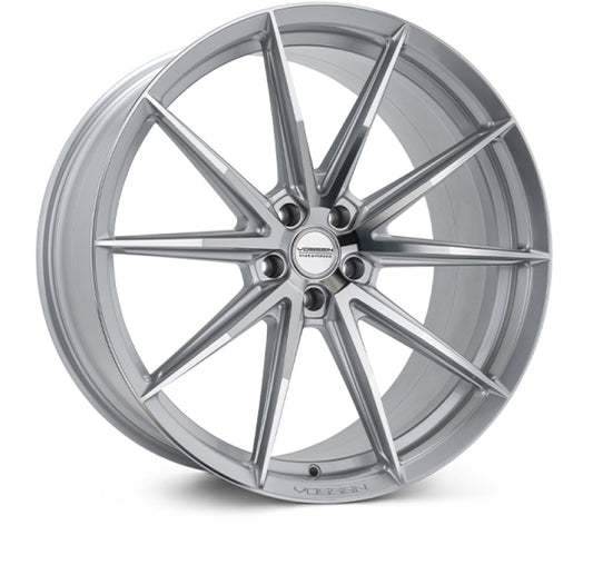 Vossen HFX-2 20x9 - 5x112 - ET32 - Flat - 66.5 - Silver Polished Wheel