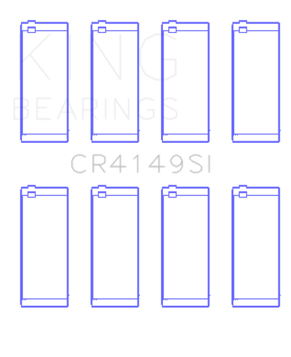 King Engine Bearings G.M.C. Saturn (Size +0.50mm) Connecting Rod Bearing Set