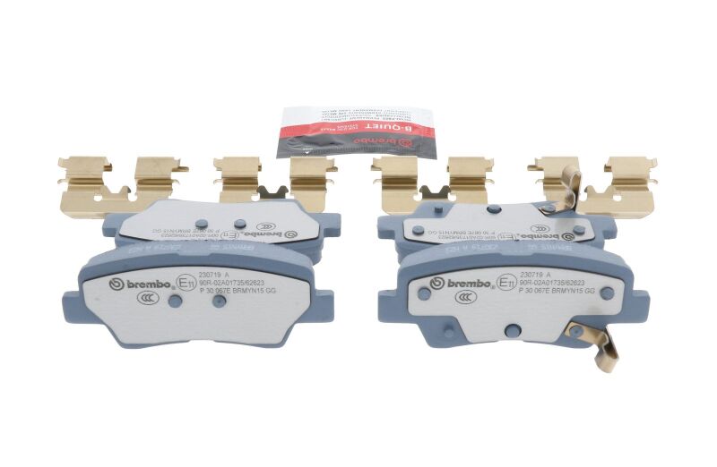 Brembo OE 17-21 Hyundai Ioniq Brake Pad - Rear