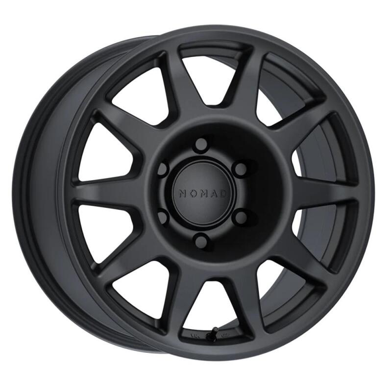 Nomad N505SB Touring 17x8.5in / 6X139.7 BP / -10mm Offset / 106.1mm Bore - Satin Black