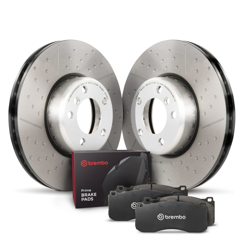 Brembo OE 12-15 BMW 335i/14-16 335i GT xDrive/13-15 335i xDrive/16-18 340i Front Disc Brake Kit