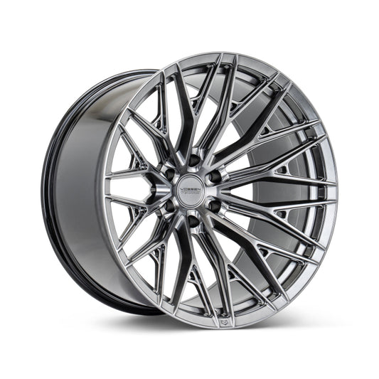 Vossen HFX-6 22x9.5 - 6x139.7 - ET30 - Deep - 95.1 - Hyper Black Wheel