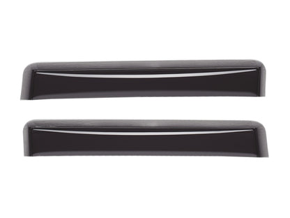 WeatherTech 10-23 Toyota 4Runner Rear Side Window Deflectors - Dark Tint