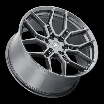 Forgestar X12 22x10 / 6x139.7 BP / ET30 / 6.68in BS Satin Anthracite Wheel