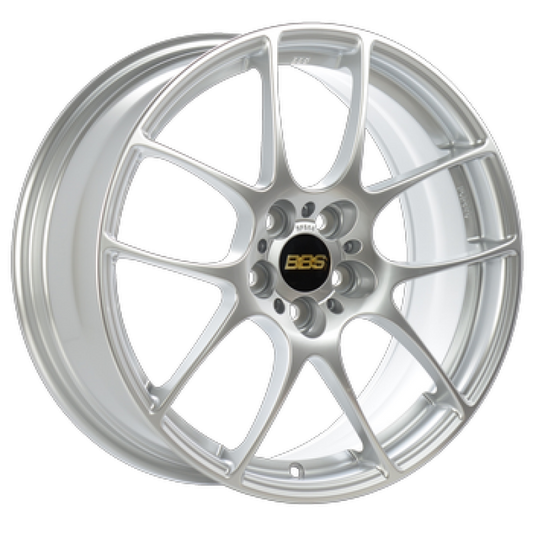 BBS RF - 17x7 / 4x100 / ET 38 (70mm PFS Required) - Silver