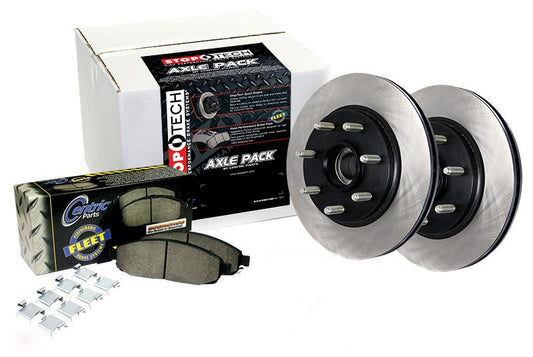 Truck Axle Pack, Slotted, Front