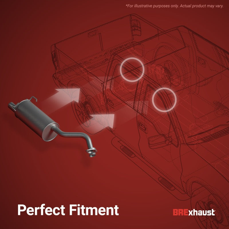 BRExhaust 09-11 Nissan Versa 1.6L Muffler Kit